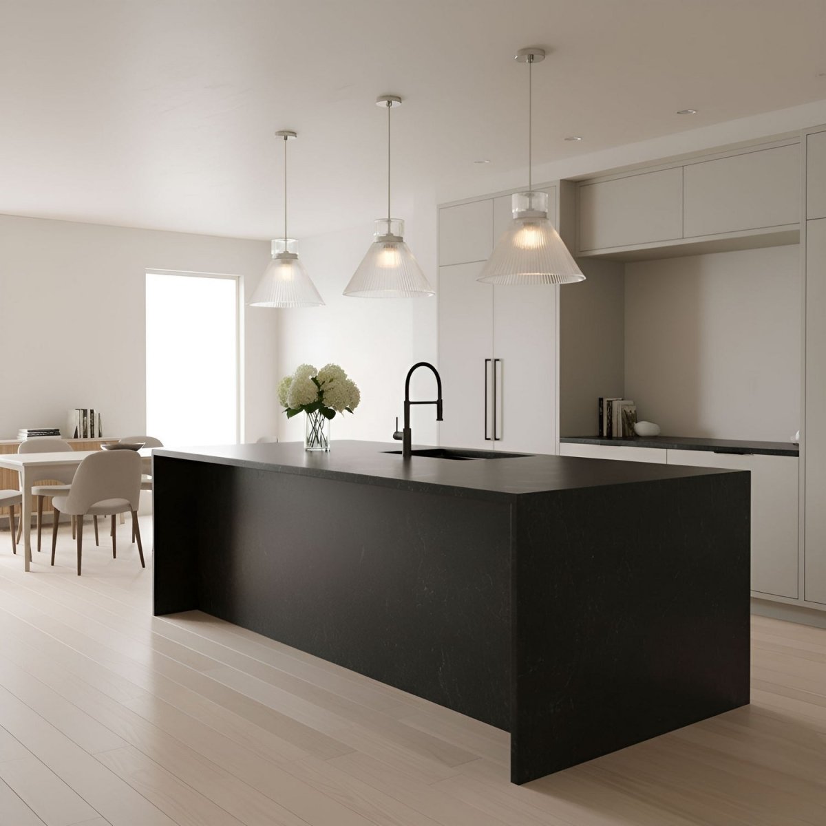 Suspension Liouet - Laiton satiné by Visual Comfort Studio | Luminaires & cie