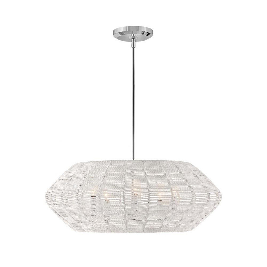 Suspension Luca - Chrome poli 28" by Hinkley | Luminaires & cie