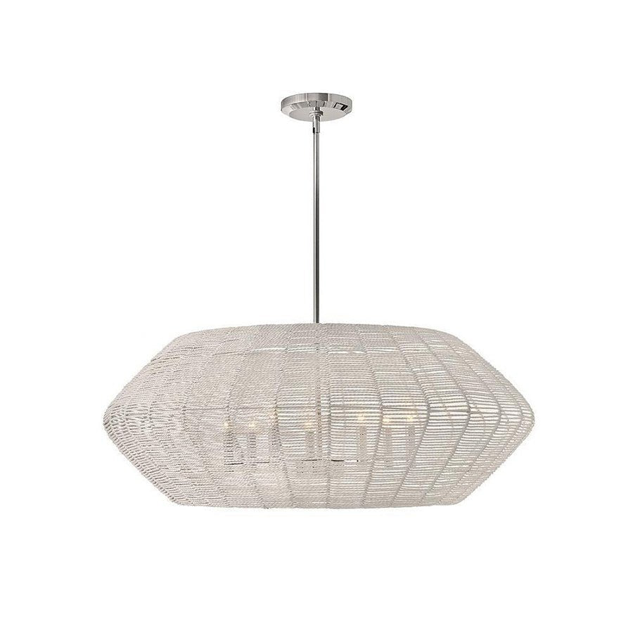 Suspension Luca - Chrome poli 36" by Hinkley | Luminaires & cie