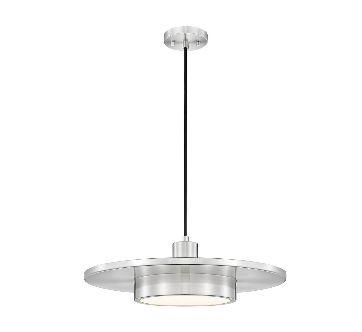 Suspension Ludo Nickel brossé, 20" – Z-Lite