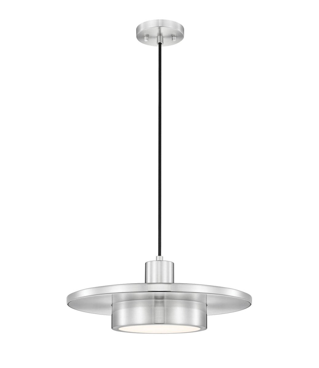 Suspension Ludo - Nickel brossé 16" by Z-Lite | Luminaires & cie