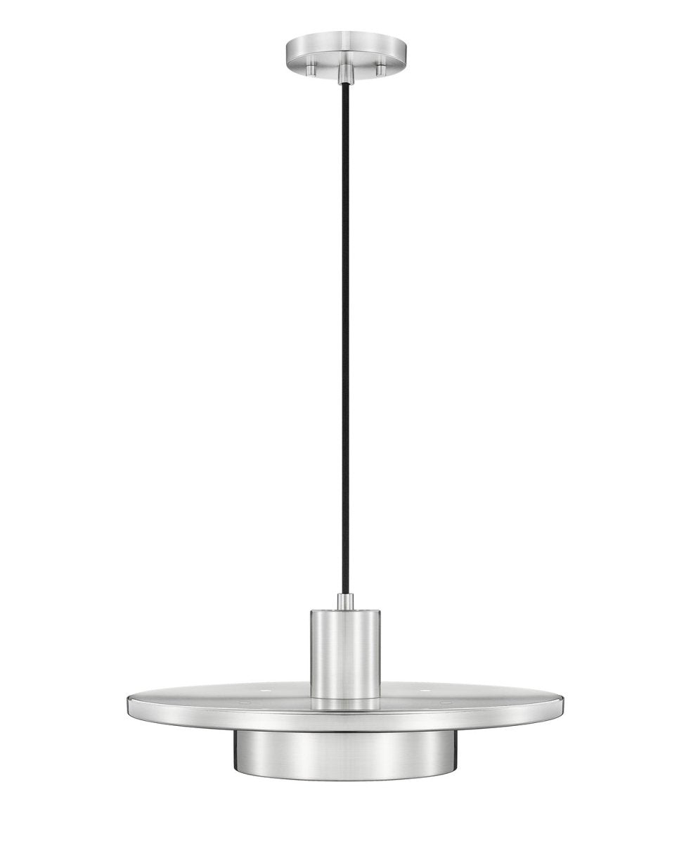 Suspension Ludo - Blanc mat + Or moderne 20" by Z-Lite | Luminaires & cie