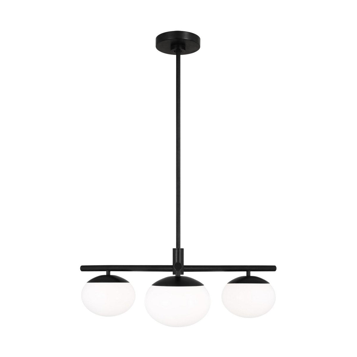 Suspension Lune - Aged Iron 27.375 by Visual Comfort Studio | Luminaires & cie