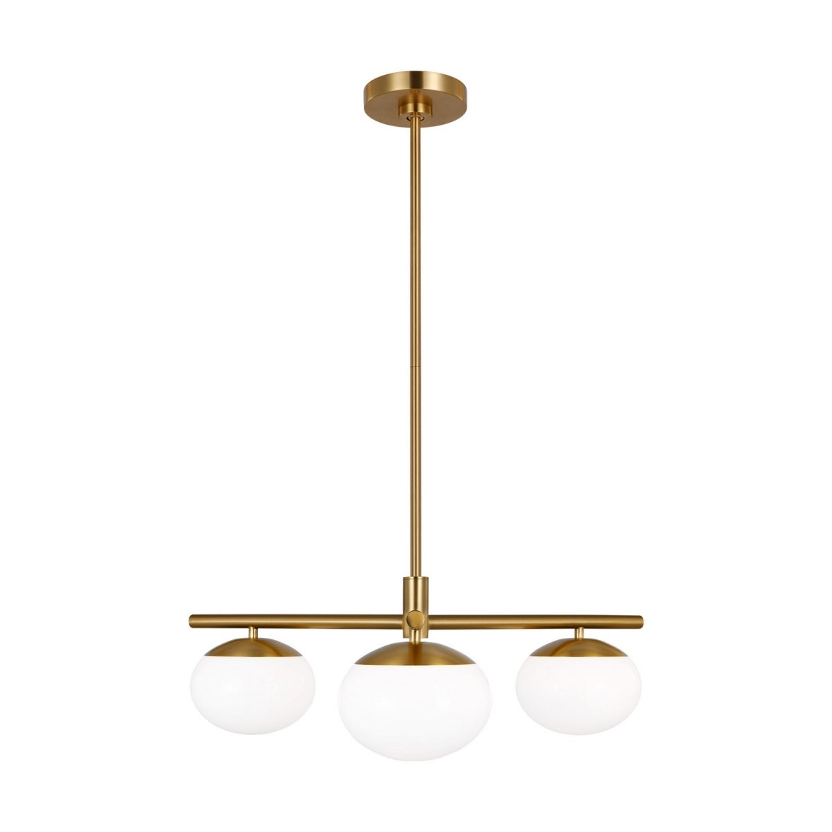 Suspension Lune - Burnished Brass 27.375 by Visual Comfort Studio | Luminaires & cie