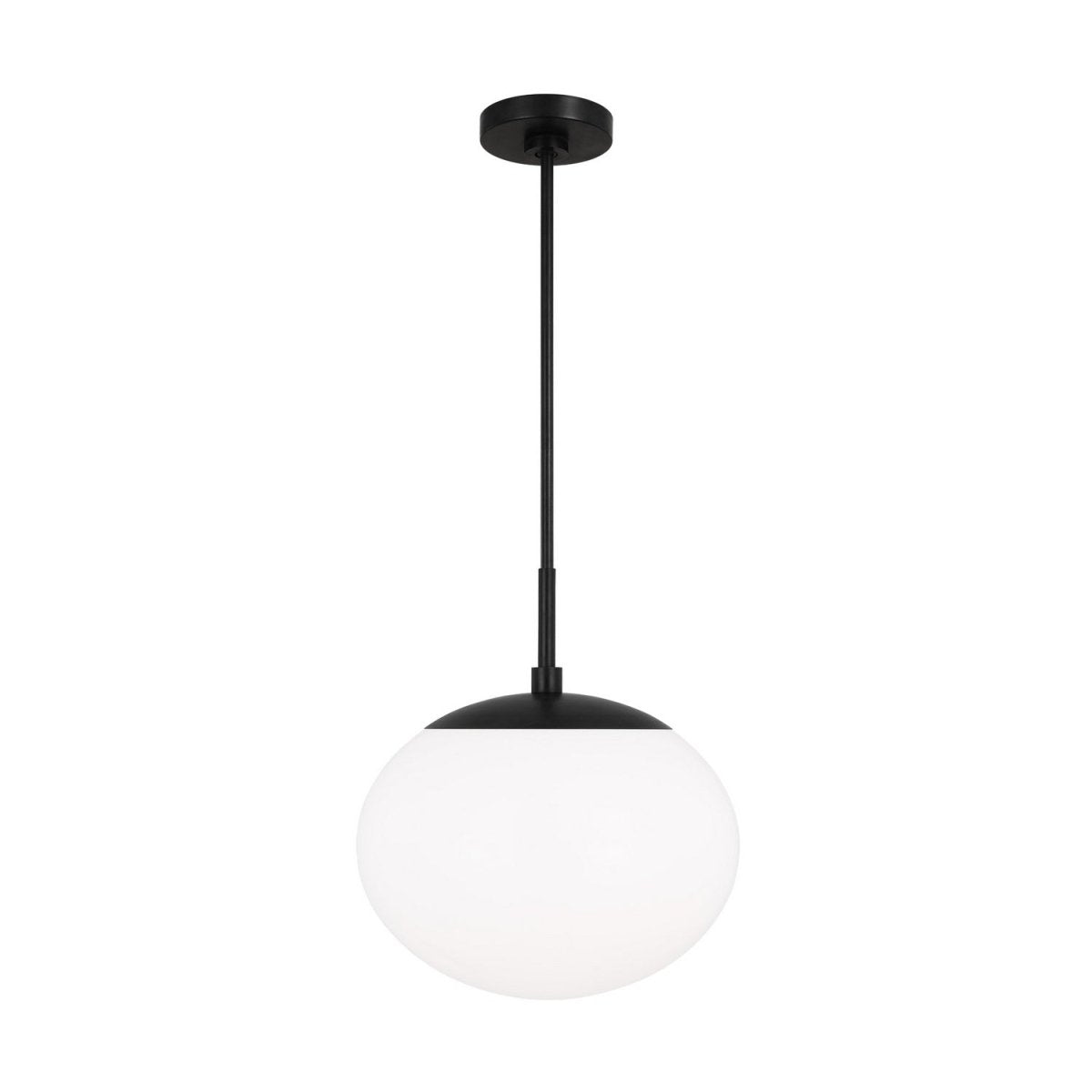 Suspension Lune - Aged Iron 12.375 by Visual Comfort Studio | Luminaires & cie