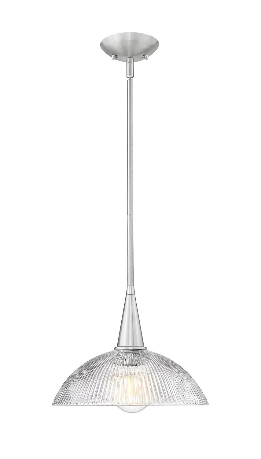 Suspension Lunelle Nickel brossé, 12" – Z-Lite