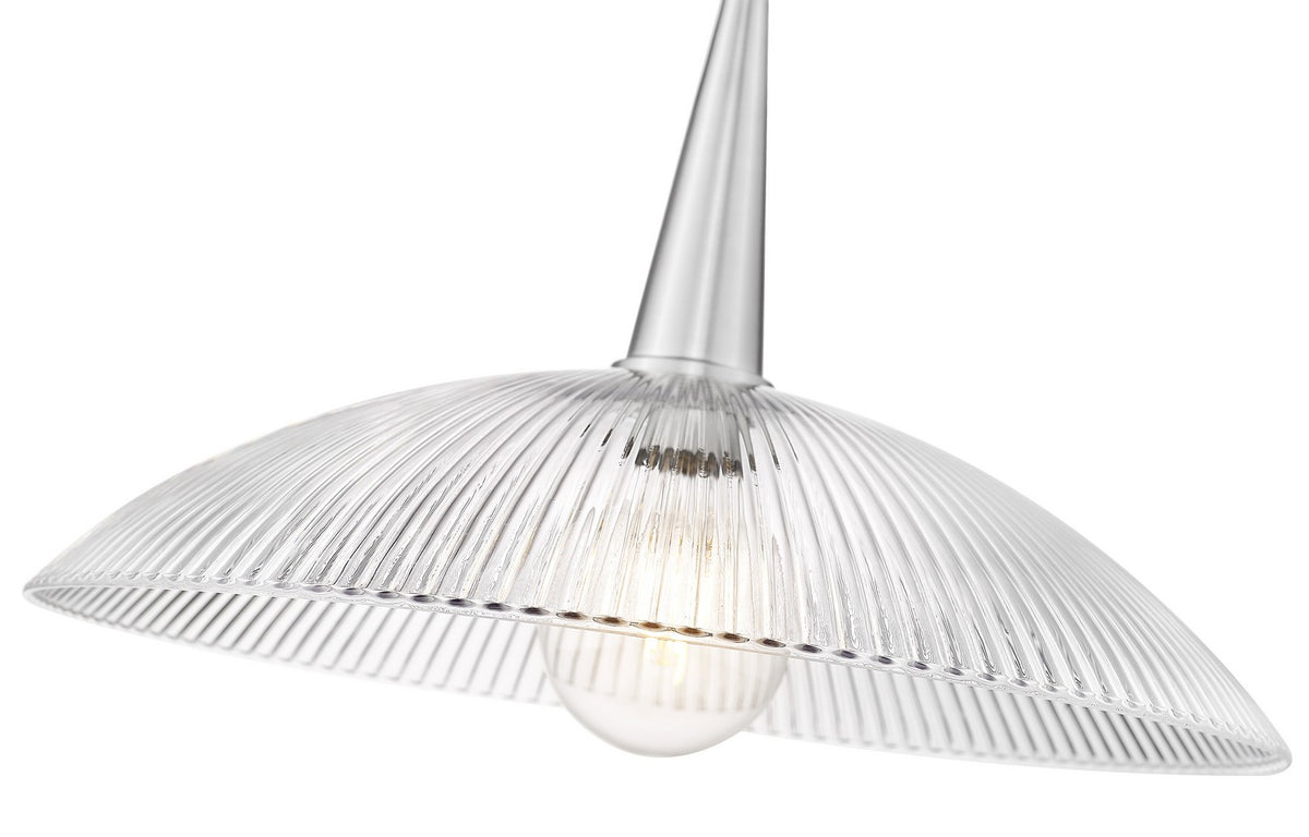 Suspension Lunelle Nickel brossé, 18" – vue 5