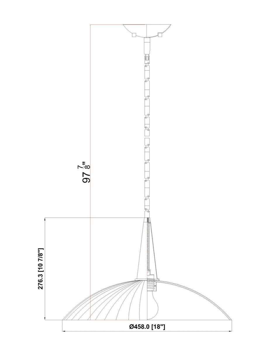 Suspension Lunelle - Or moderne 24" by Z-Lite | Luminaires & cie