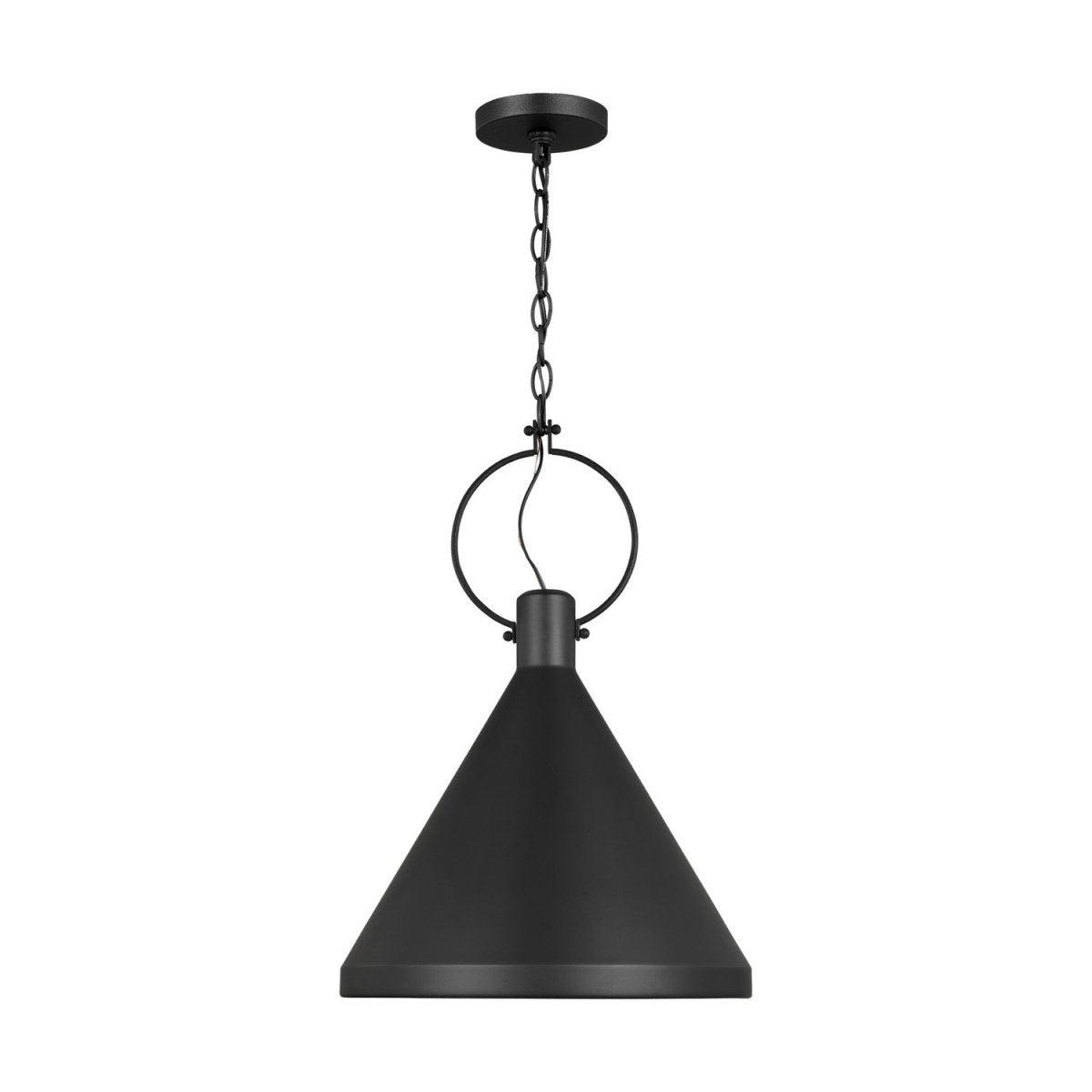 Suspension Lyon - Noir minuit 14 1/4" Noir minuit by Visual Comfort Studio | Luminaires & cie
