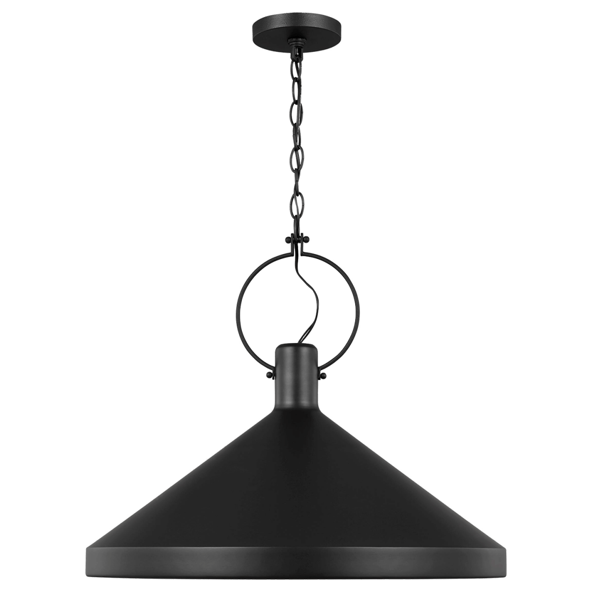 Suspension Lyon - Noir de minuit 24" Ampoules non - incluses by Visual Comfort Studio | Luminaires & cie