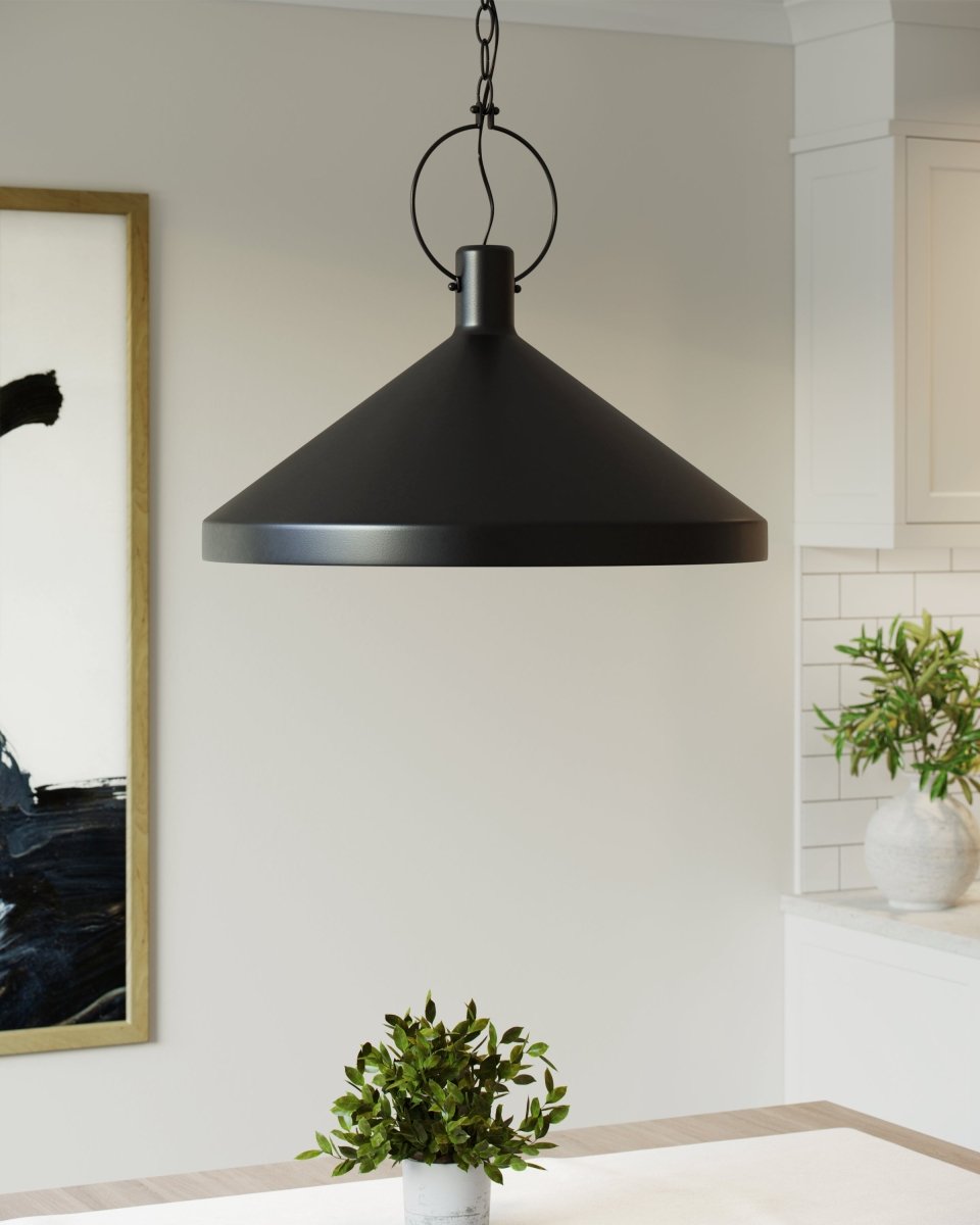 Suspension Lyon - Noir de minuit 24" Ampoules non - incluses by Visual Comfort Studio | Luminaires & cie