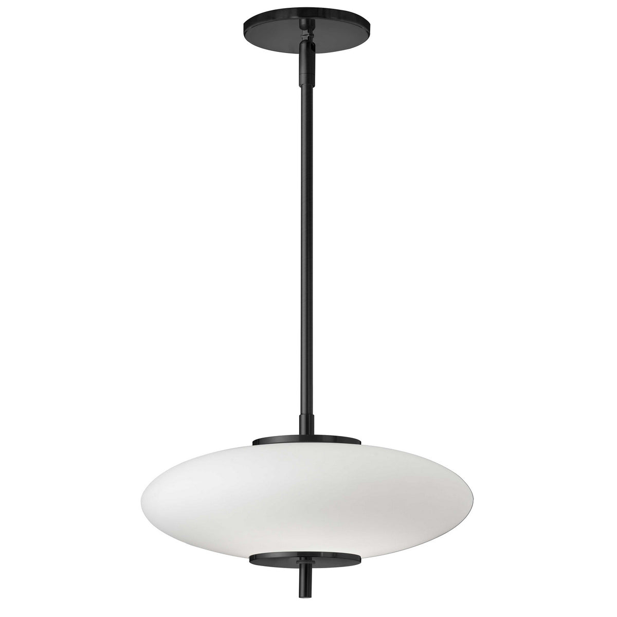 Suspension Maddie 12", Noir mat – Dainolite
