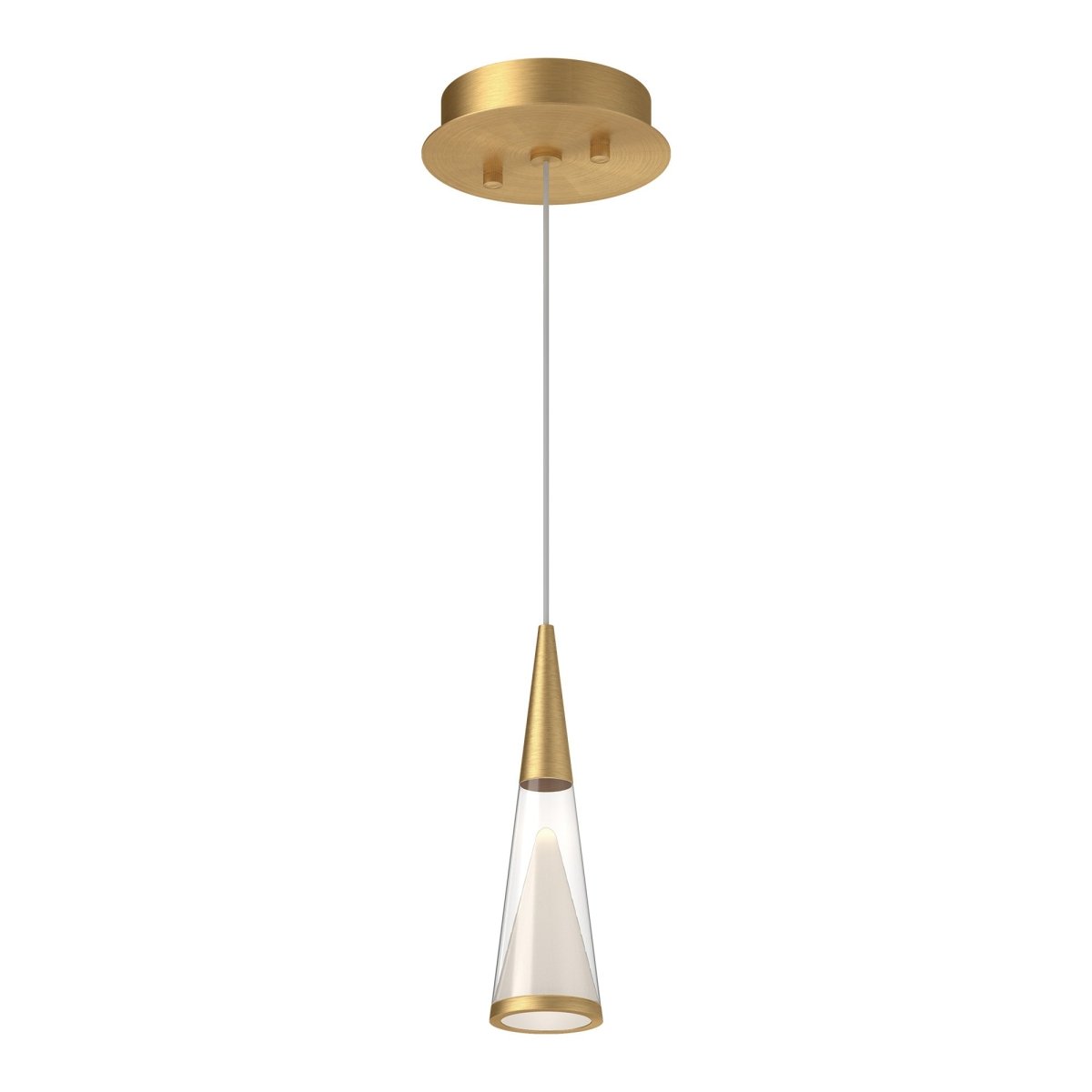 Suspension Malabar - Or brossé by Kuzco Lighting | Luminaires & cie
