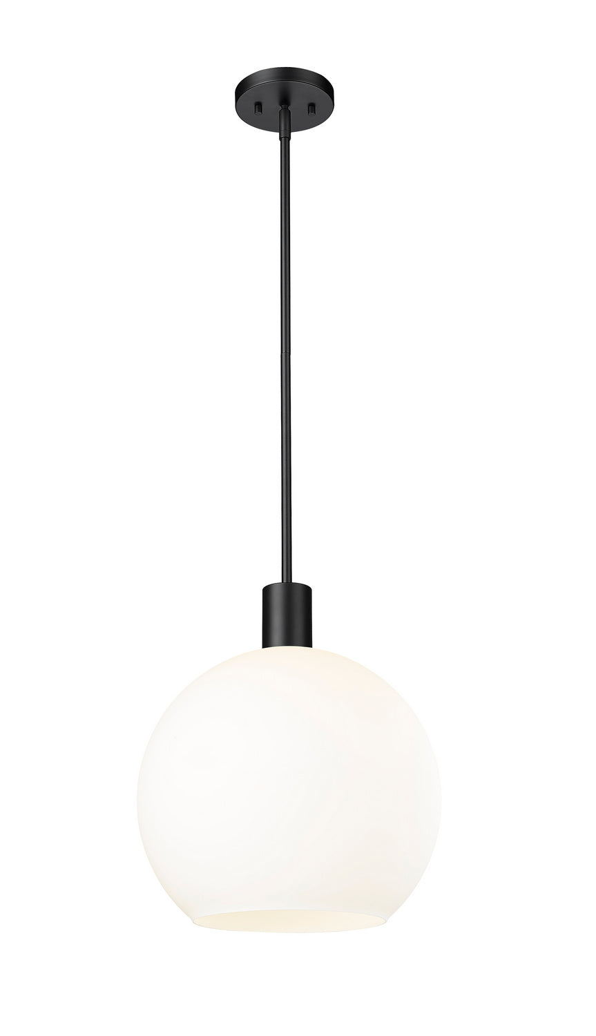 Suspension Margo Noir mat, Blanc – Z-Lite