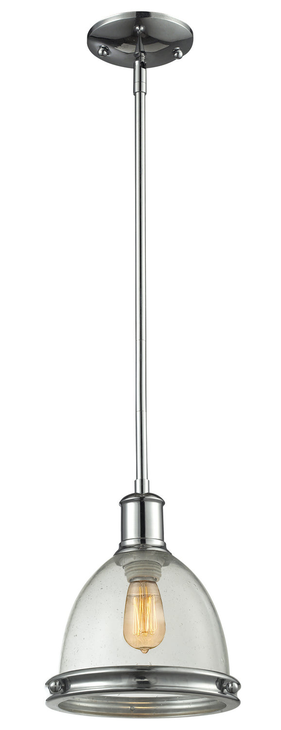 Mini-suspension Mason Chrome, Grené transparent – Z-Lite