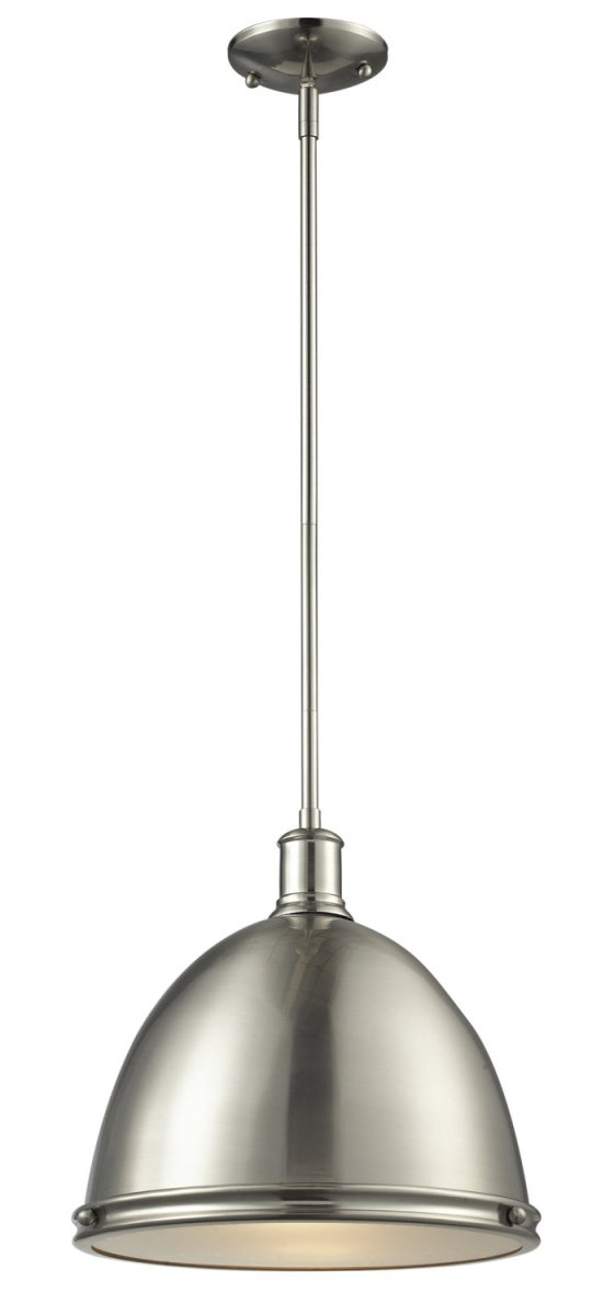Suspension Mason - Nickel brossé by Z-Lite | Luminaires & cie