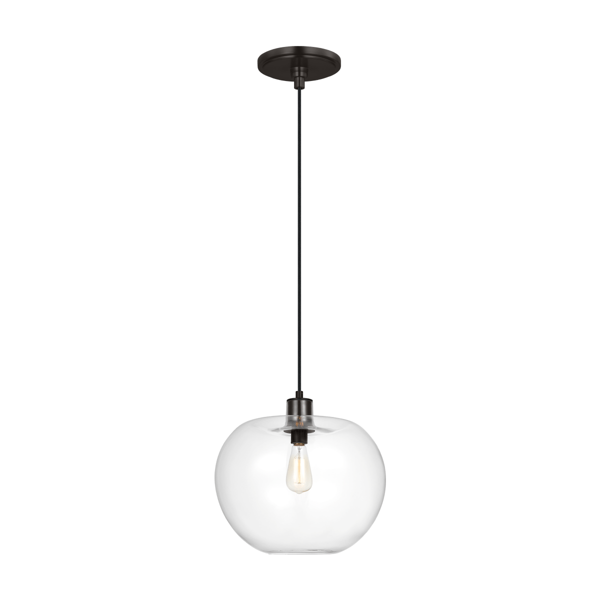 Suspension Mela - Fer vieille 16" by Visual Comfort Studio | Luminaires & cie
