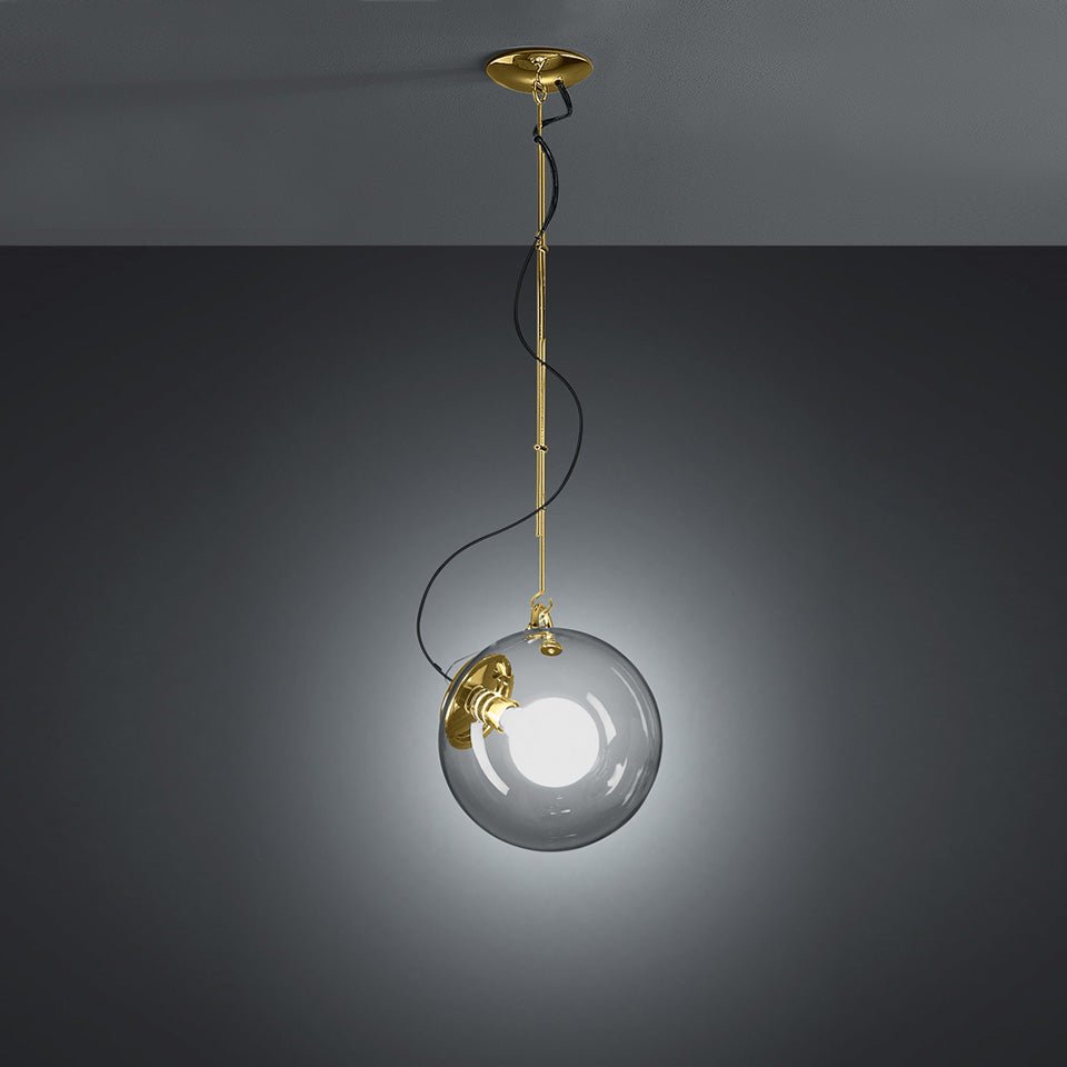 Suspension Miconos - Or satiné by Artemide | Luminaires & cie