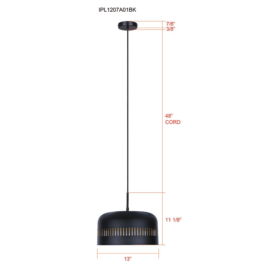 Suspension Miles - 6" by Canarm | Luminaires & cie