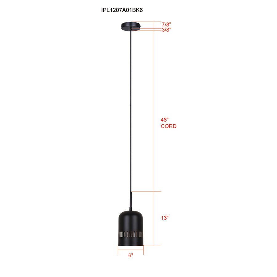 Suspension Miles - 6" by Canarm | Luminaires & cie