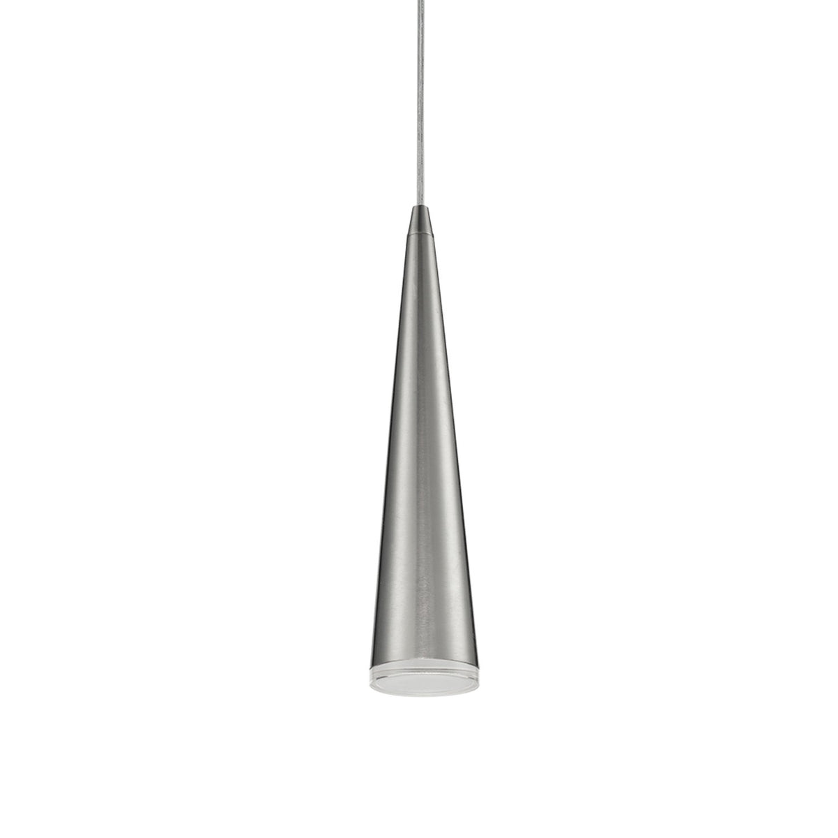 Mini-suspension Mina Nickel brossé, 13 1/2" – Kuzco Lighting