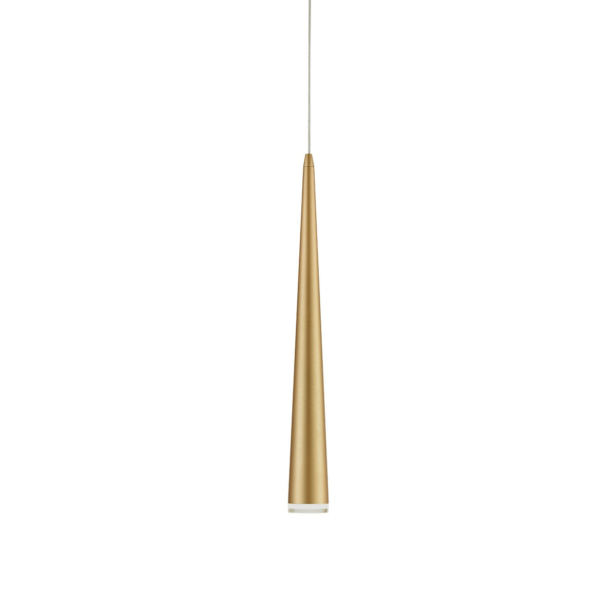 Mini-suspension Mina Or brossé, 25 1/4" – Kuzco Lighting