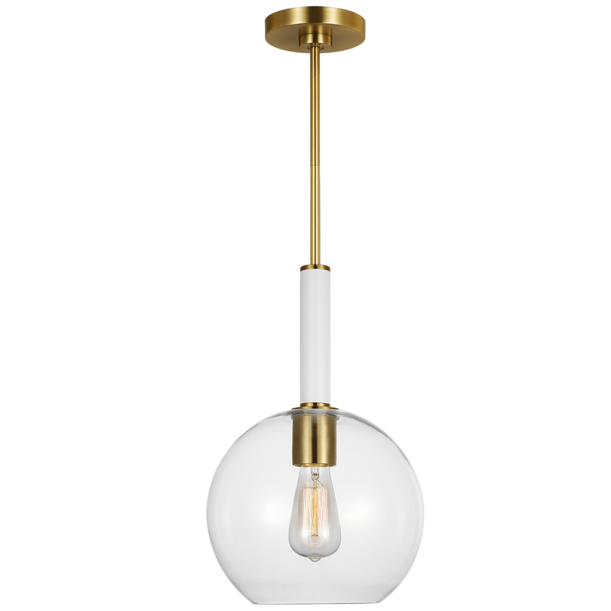 Suspension Monroe - Laiton brûlé 10 3/8" by Visual Comfort Studio | Luminaires & cie