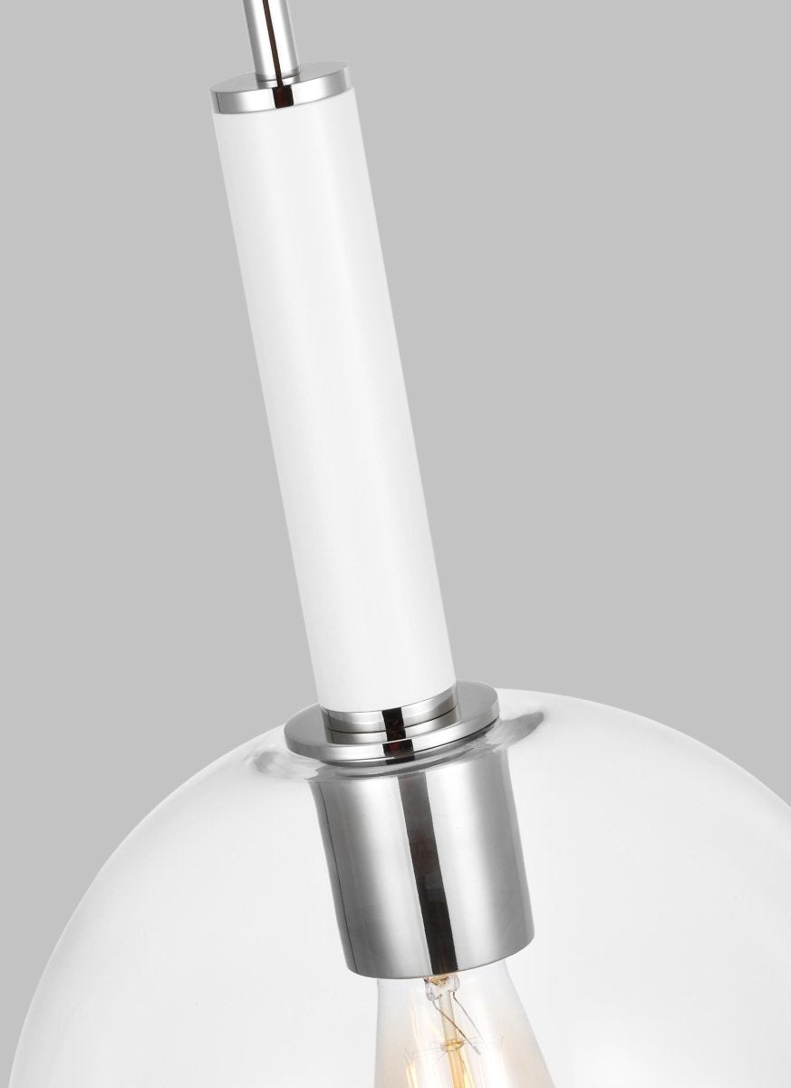 Suspension Monroe - Nickel poli 10 3/8" by Visual Comfort Studio | Luminaires & cie