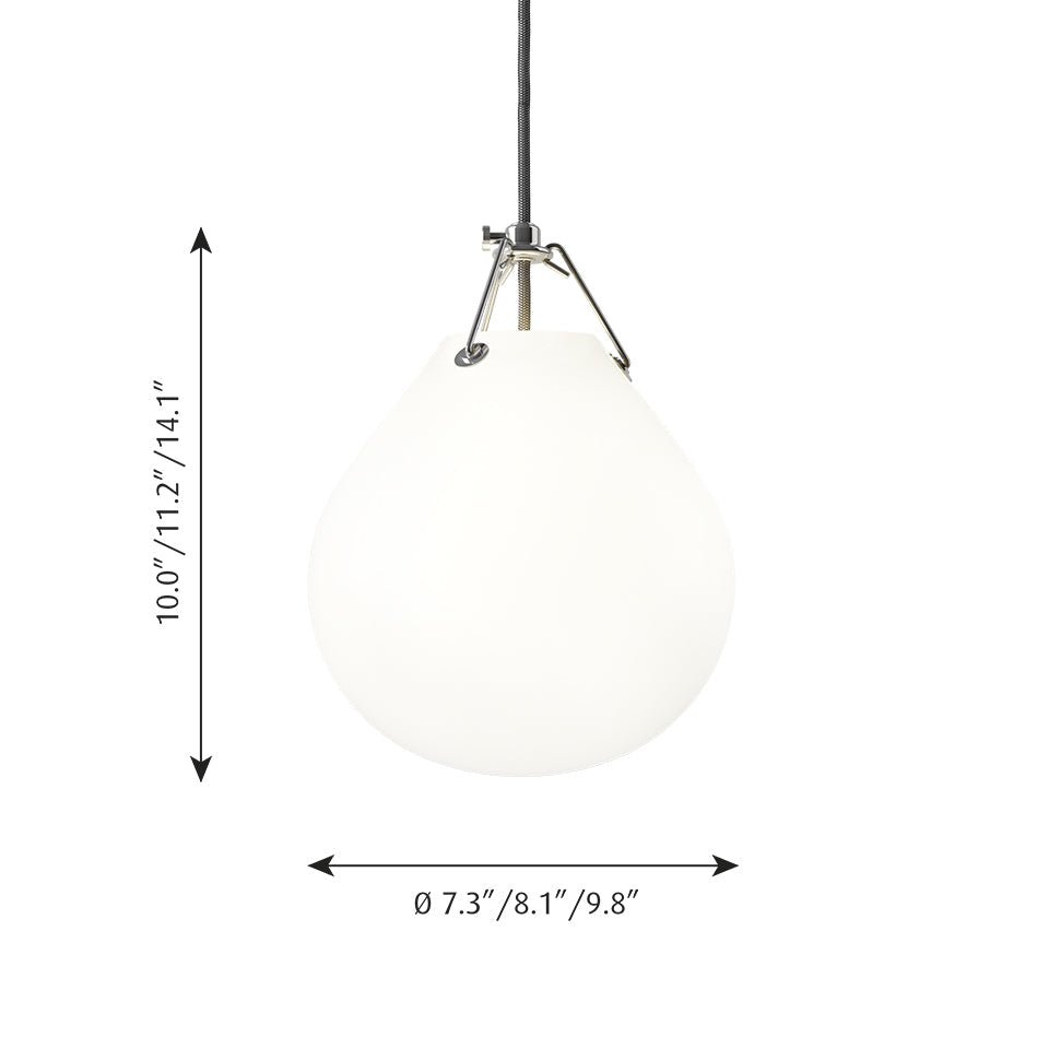 Suspension Moser - 9.8" by Louis Poulsen | Luminaires & cie