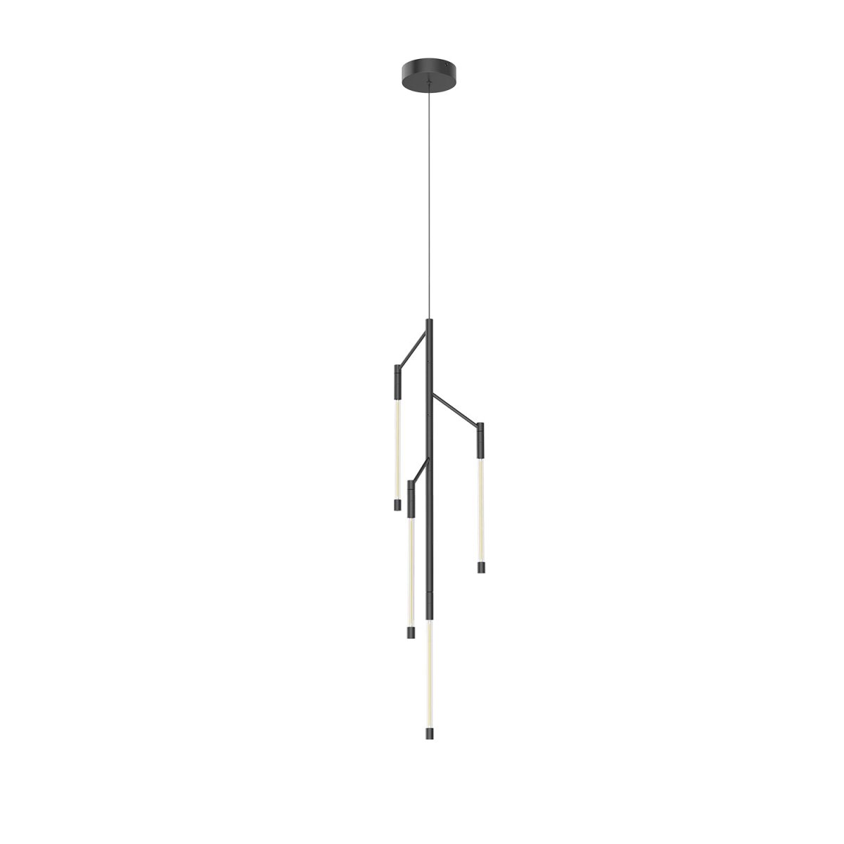 Suspension Motif - Noir 10 1/4" 37 5/8" by Kuzco Lighting | Luminaires & cie