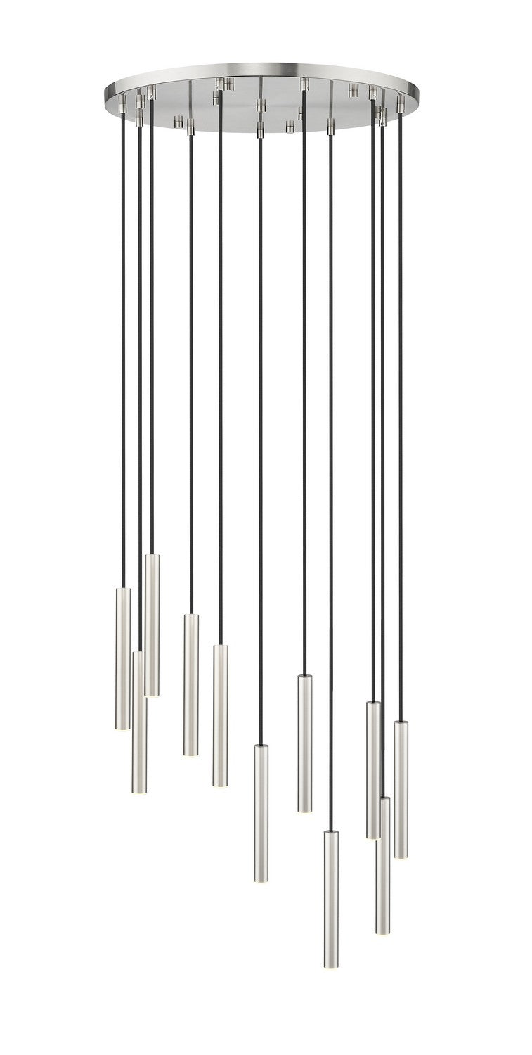 Suspension multiple 12" Forest nombre de suspensions 11, Nickel brossé, Nickel brossé – vue 3