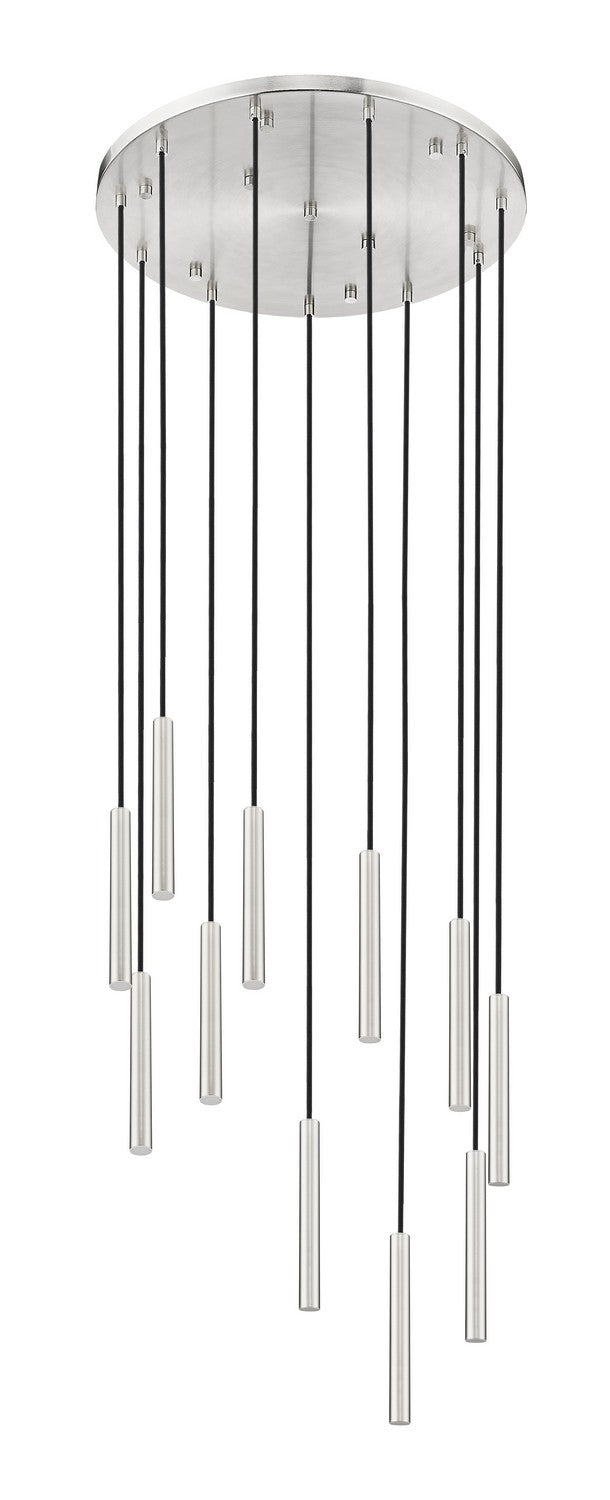 Suspension multiple 12" Forest nombre de suspensions 11, Nickel brossé, Nickel brossé – vue 4