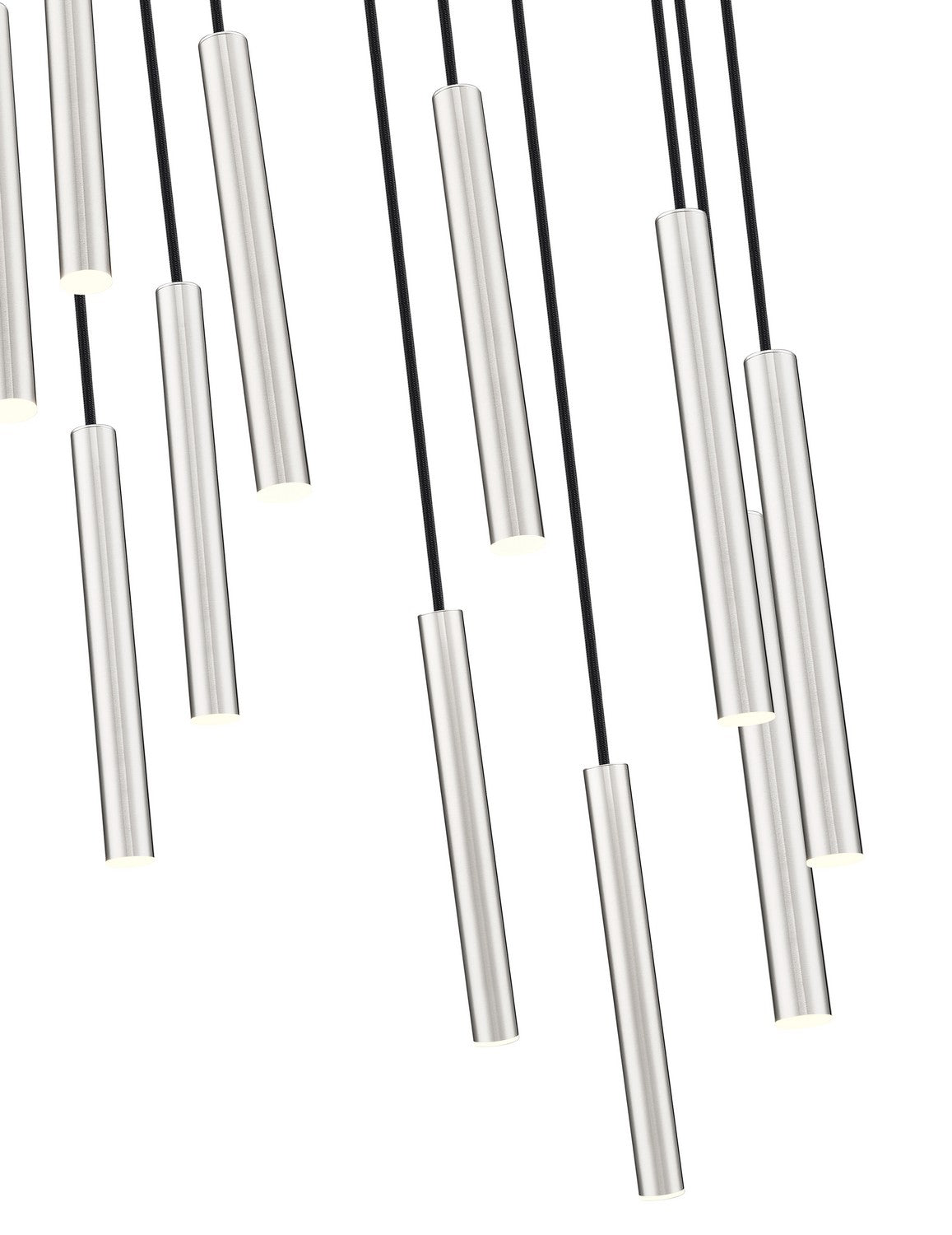 Suspension multiple 12" Forest nombre de suspensions 11, Nickel brossé, Nickel brossé – vue 5