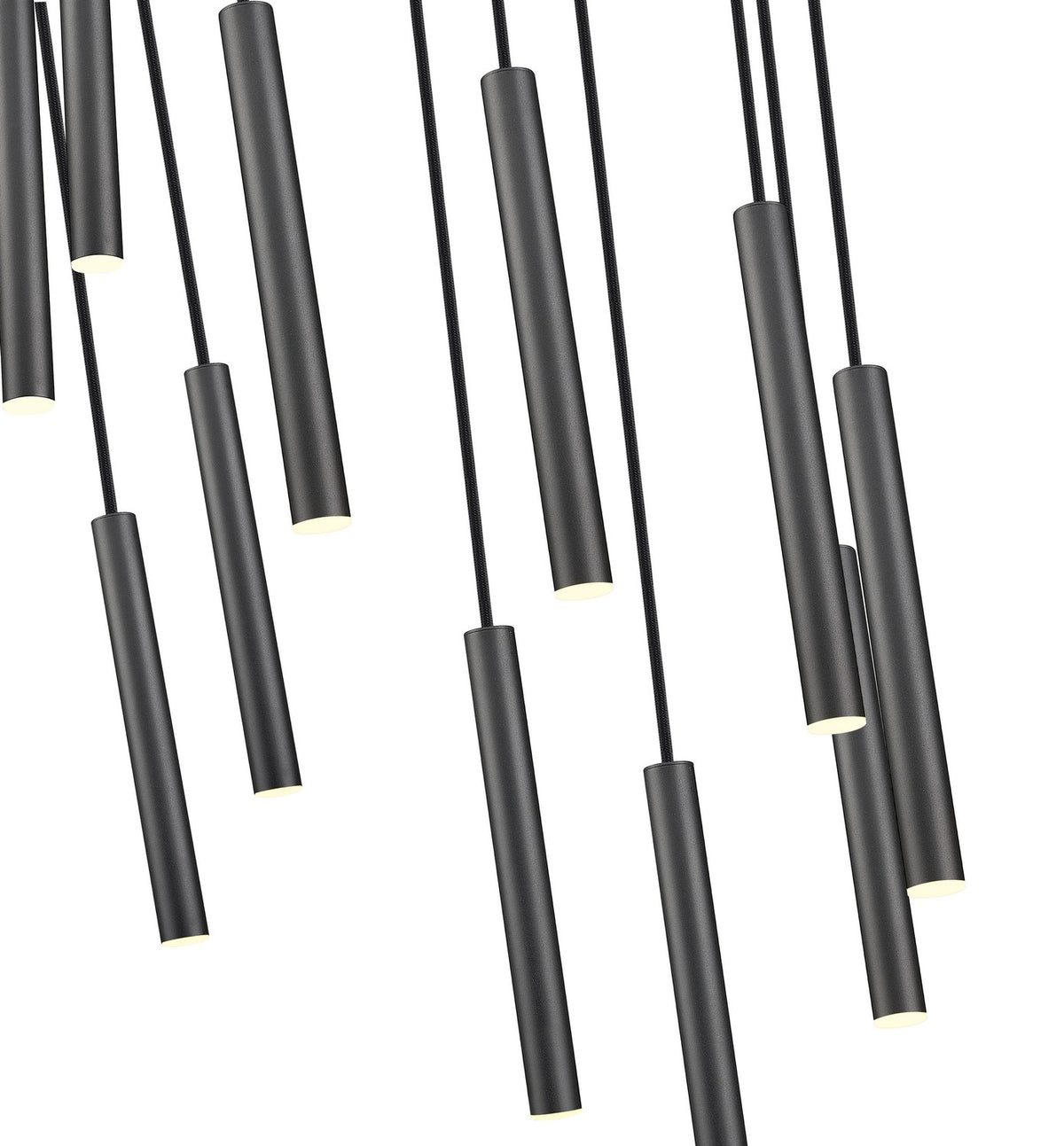 Suspension multiple 12" Forest nombre de suspensions 11, Noir mat, Noir mat – vue 5