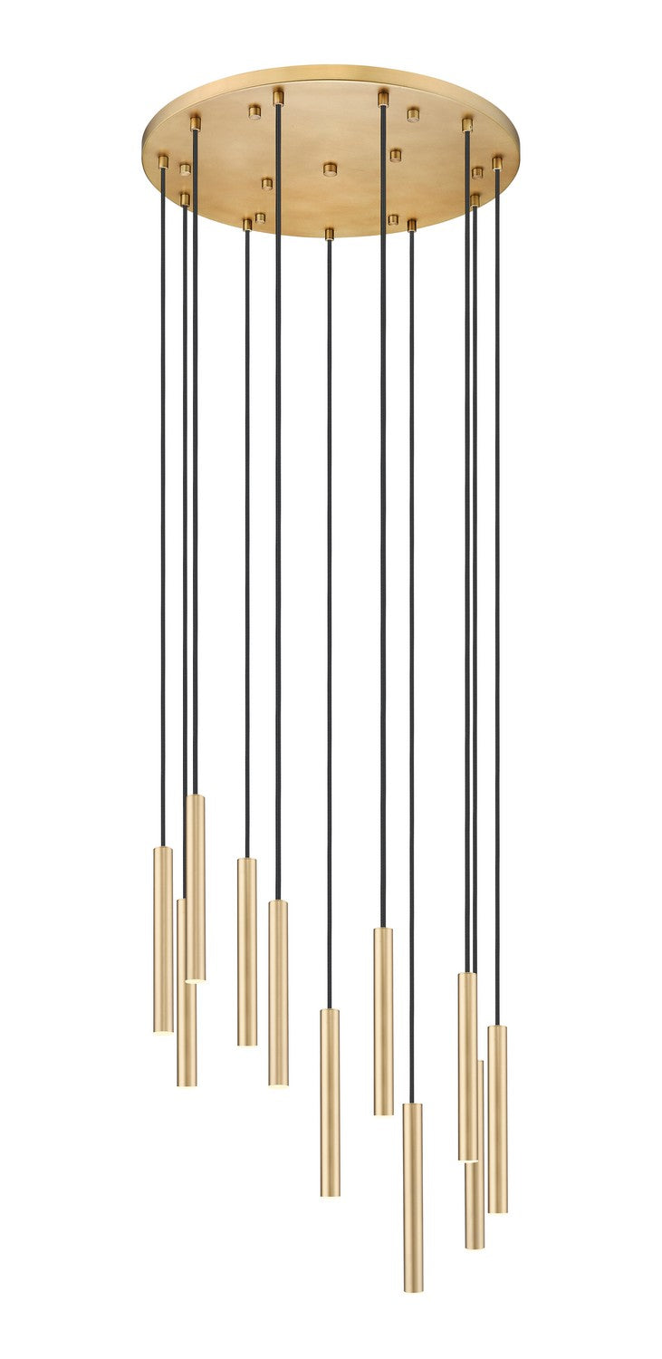 Suspension multiple 12" Forest nombre de suspensions 11, Or moderne, Or moderne – vue 2
