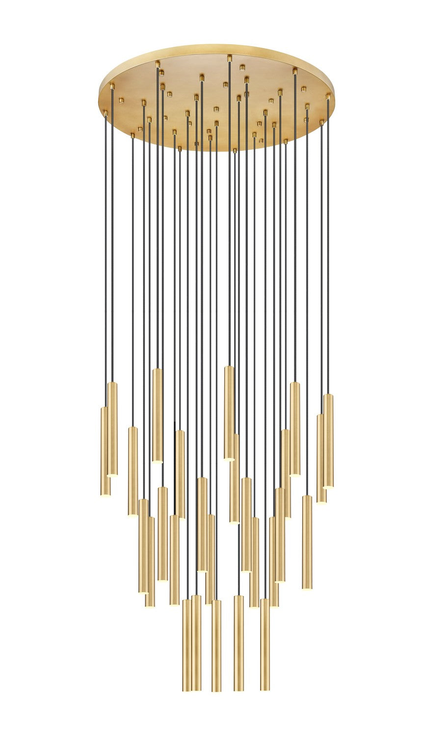 Suspension multiple 12" Forest nombre de suspensions 27, Or moderne, Or moderne – vue 2