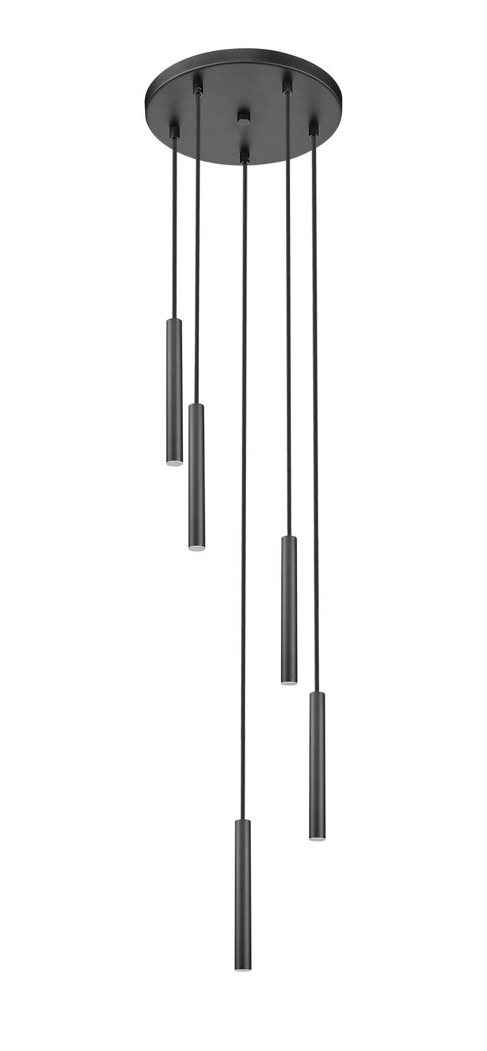 Suspension multiple 12" Forest nombre de suspensions 5, Noir mat, Noir mat – vue 4