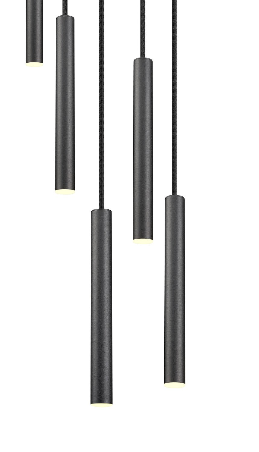 Suspension multiple 12" Forest nombre de suspensions 5, Noir mat, Noir mat – vue 5