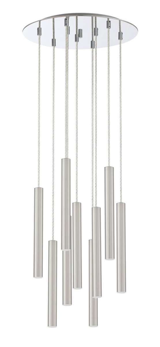 Suspension multiple 12" Forest - 7 Or moderne Or moderne by Z-Lite | Luminaires & cie