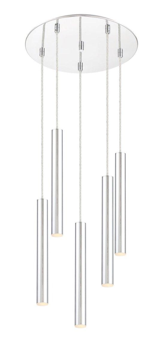 Suspension multiple 12" Forest - 7 Or moderne Or moderne by Z-Lite | Luminaires & cie