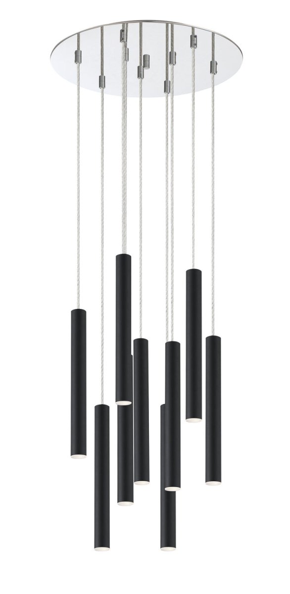 Suspension multiple 12" Forest - 7 Or moderne Or moderne by Z-Lite | Luminaires & cie