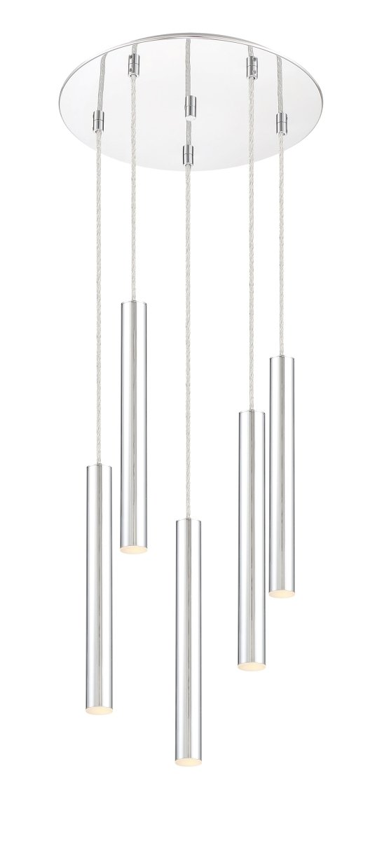 Suspension multiple 12" Forest - 7 Or moderne Or moderne by Z-Lite | Luminaires & cie