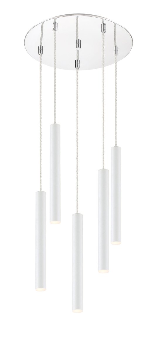 Suspension multiple 12" Forest - 7 Or moderne Or moderne by Z-Lite | Luminaires & cie