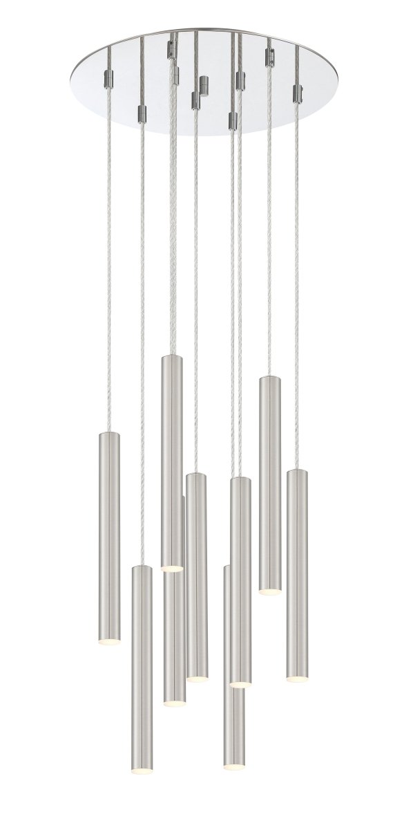 Suspension multiple 12" Forest - 7 Or moderne Or moderne by Z-Lite | Luminaires & cie