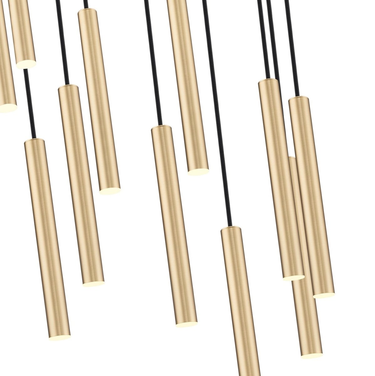 Suspension multiple 12" Forest - 7 Or moderne Or moderne by Z-Lite | Luminaires & cie