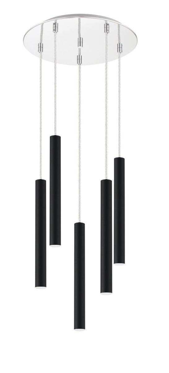 Suspension multiple 12" Forest - 7 Or moderne Or moderne by Z-Lite | Luminaires & cie