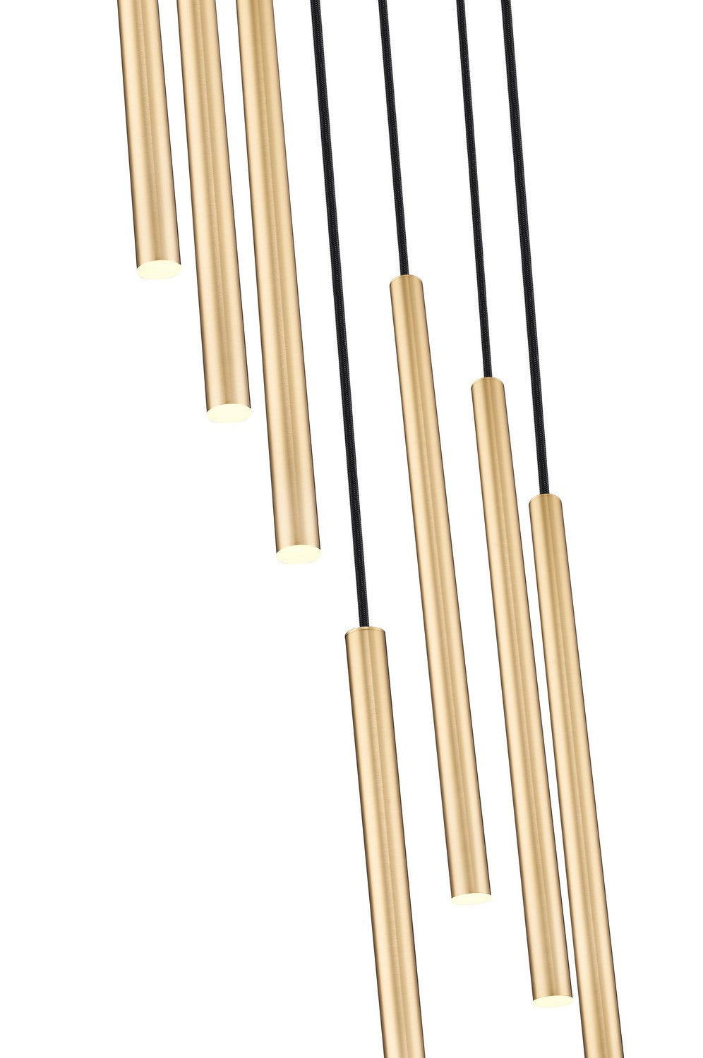 Suspension multiple 24" Forest Or moderne, Or moderne, nombre ampoules 7 – vue 5