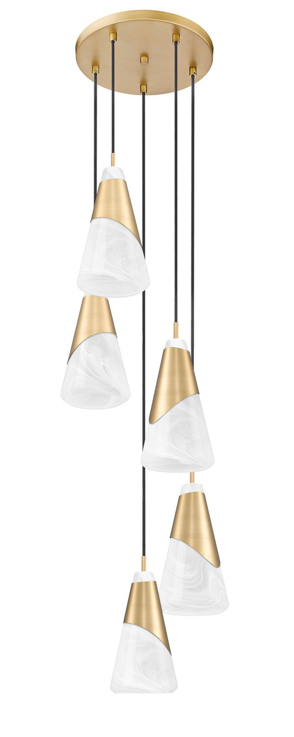 Suspension multiple Aimie Or moderne, 12", 13 1/4" – vue 5