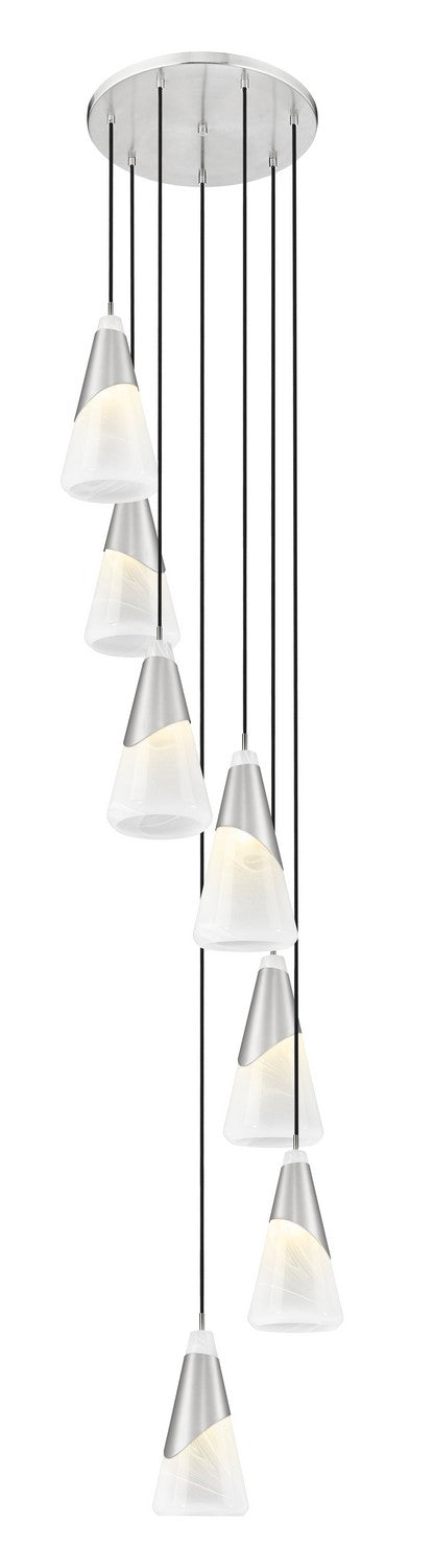 Suspension multiple Aimie Nickel brossé, 18", 15 3/4" – vue 2