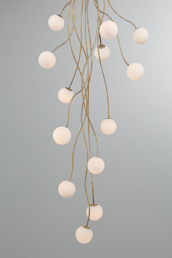 Suspension multiple Athena Or antique – vue 5